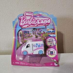 Barbie Mini BarbieLand Doll & Toy Vehicle Set 1.5-inch Barbie Doll